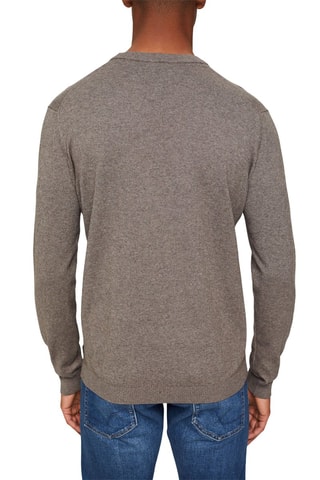 Camisola em algodão biológico e lã - Toupeira mesclado