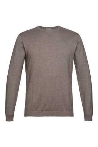 Camisola em algodão biológico e lã - Toupeira mesclado
