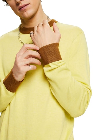 Camisola - Amarelo e castanho