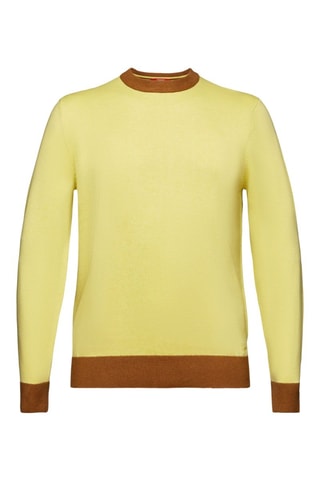 Camisola - Amarelo e castanho