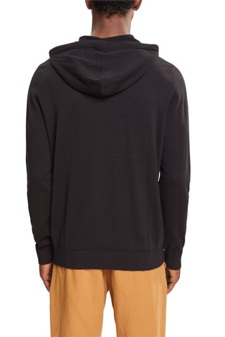 Camisola com capuz - Preto