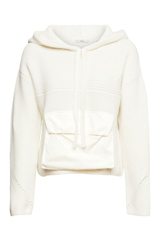 Camisola com capuz - Branco