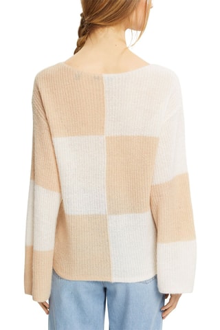 Camisola em lã e alpaca - Bege