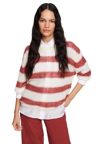 Camisola em lã e alpaca - Branco