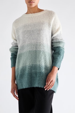 Camisola em lã e alpaca - Branco