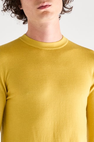 Camisola em lã - Amarelo