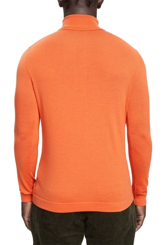 Camisola em lã - Laranja