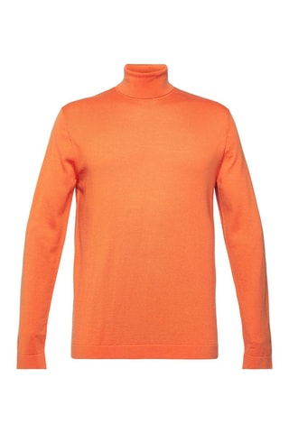 Camisola em lã - Laranja