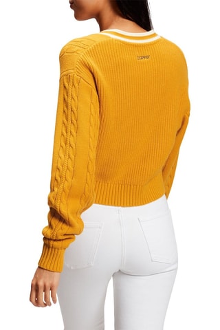 Casaco de malha - Amarelo