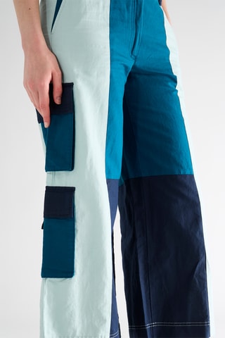 Calças 7/8 - Verde-água