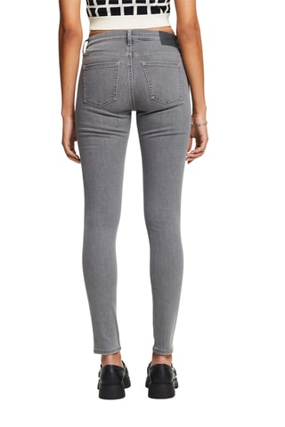 Calças de ganga skinny - Cinzento