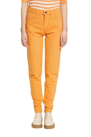Calças de ganga slim Laranja