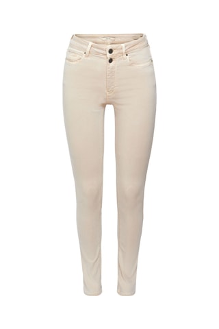 Calças de ganga skinny Bege