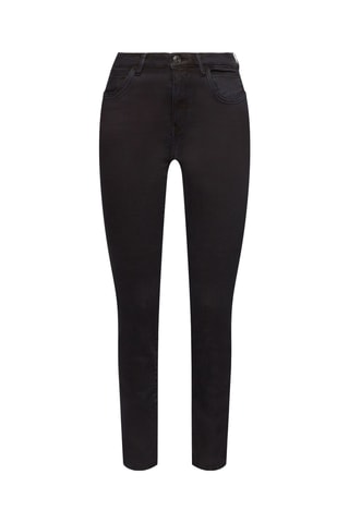 Calças de ganga slim Preto
