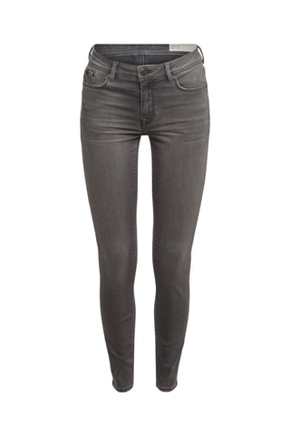 Calças de ganga skinny Cinzento-escuro