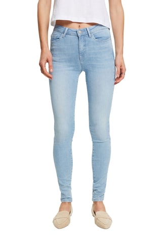 Calças de ganga skinny Azul-celeste