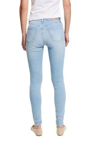 Calças de ganga skinny Azul-celeste