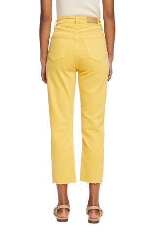 Calças de ganga 7/8 - Amarelo