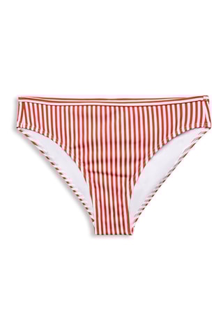 Parte de baixo de biquíni - Vermelho e branco