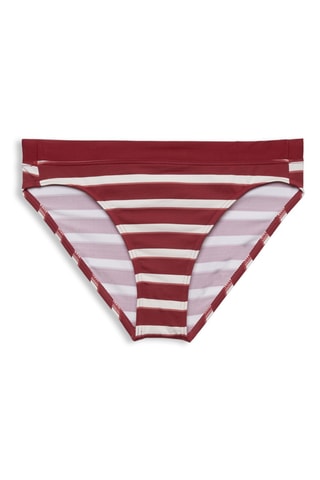 Parte de cima de biquíni - Vermelho e branco