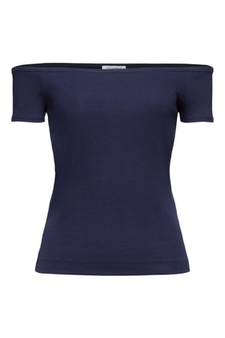 Top - Azul-marinho