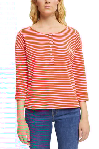 Top - Vermelho e branco