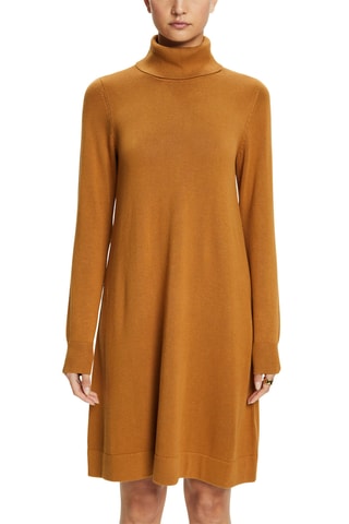 Vestido-camisola - Camel