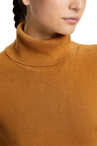 Vestido-camisola - Camel