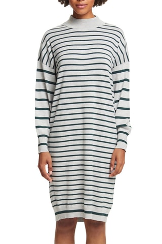 Vestido-camisola - Cinzento-claro mesclado