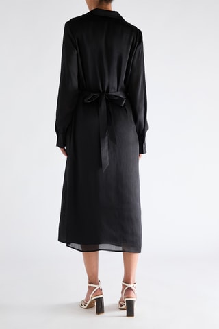 Vestido midi - Preto