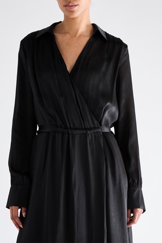 Vestido midi - Preto