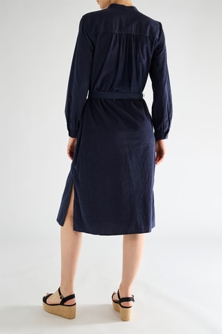 Vestido-camisa - Azul-marinho