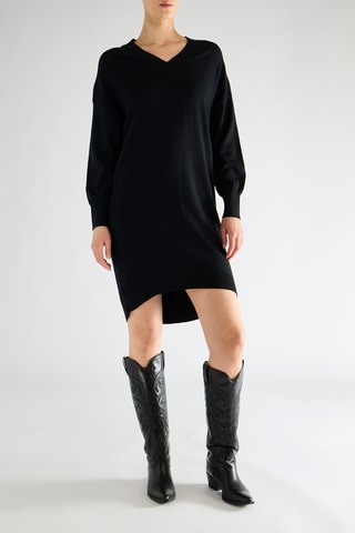 Vestido-camisola - Preto