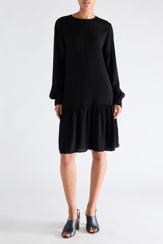 Vestido direito - Preto