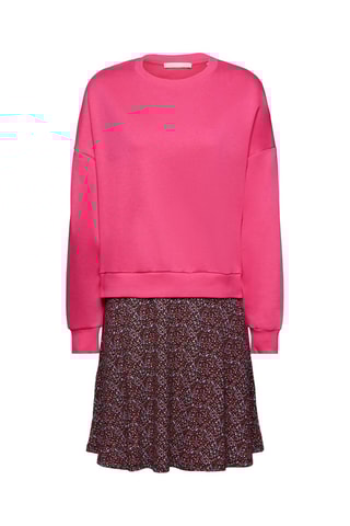 Vestido efeito ilusório - Rosa