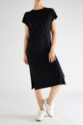 Vestido direito - Preto