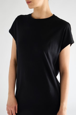 Vestido direito - Preto