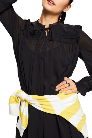 Vestido direito - Preto