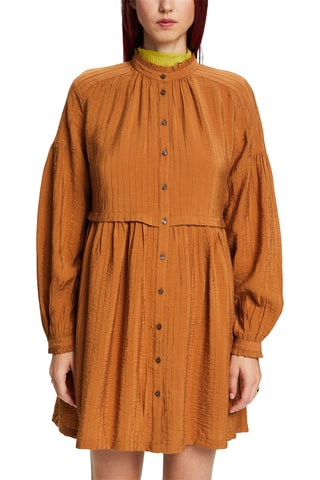 Vestido-camisa - Camel