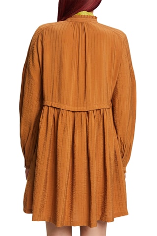 Vestido-camisa - Camel