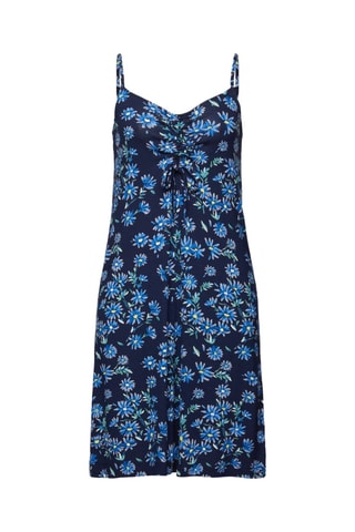 Vestido direito - Azul-marinho