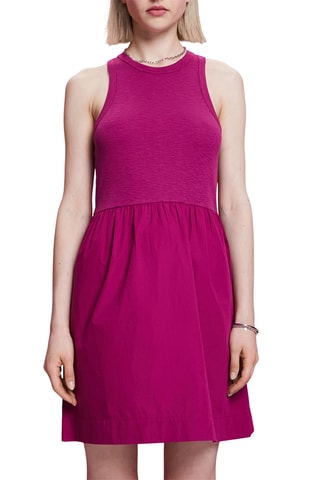 Vestido estilo patinadora - Fúcsia
