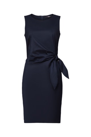 Vestido direito - Azul-marinho