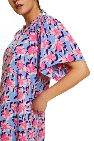 Vestido de praia - Azul-celeste