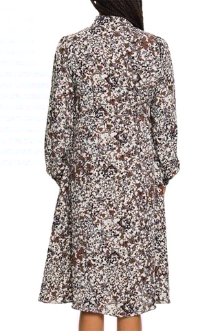 Vestido direito - Castanho