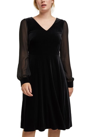 Vestido midi - Preto