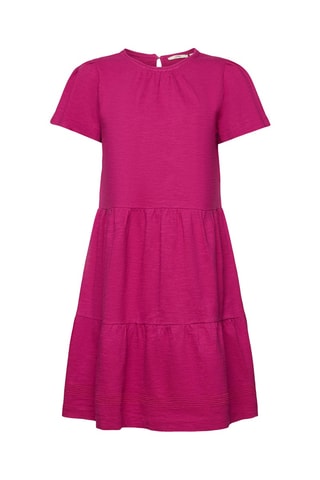 Vestido trapézio - Fúcsia