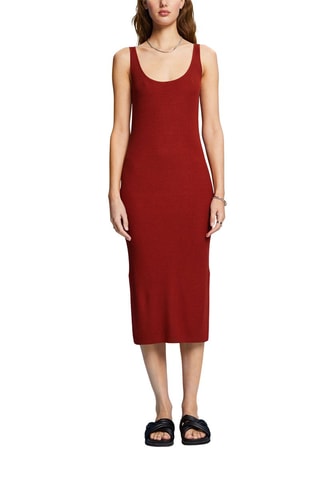 Vestido justo - Laranja