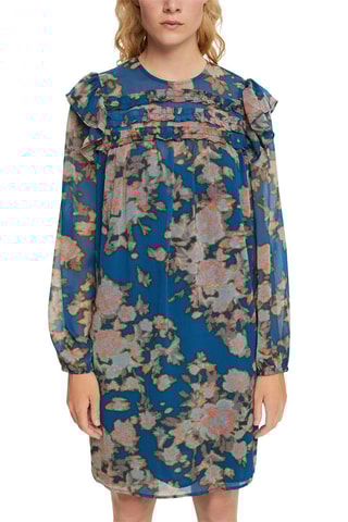 Vestido - Azul-petróleo