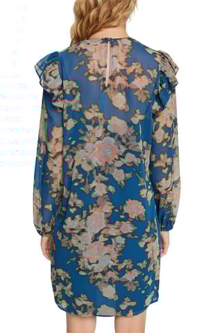 Vestido - Azul-petróleo